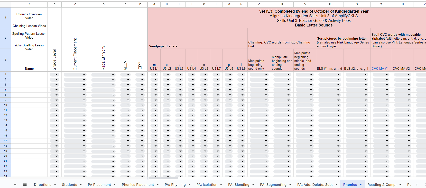 Dual Language Spreadsheet sample